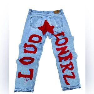 Loudlonerz Customized Vintage Denim Jeans!